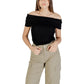 Black Polyester Sweater