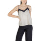 Cream Nylon Top