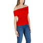 Red Polyester Sweater