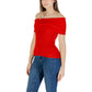 Red Polyester Sweater