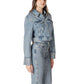Light Blue Organic Cotton Jackets & Coat