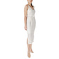 Beige Recycled Polyester Midi
