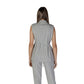 Gray Recycled Polyester Waistcoat