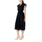 Black Cotton Midi
