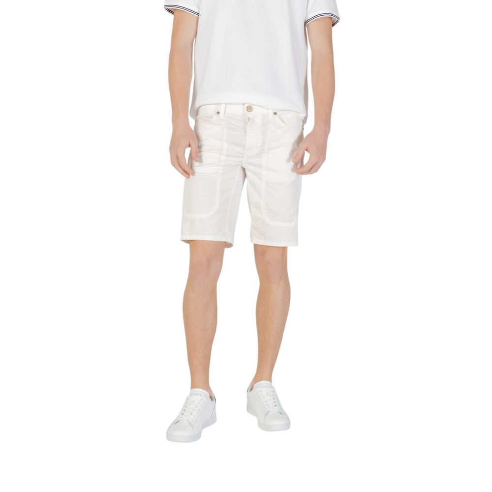 White Cotton Bermuda