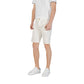 White Cotton Bermuda