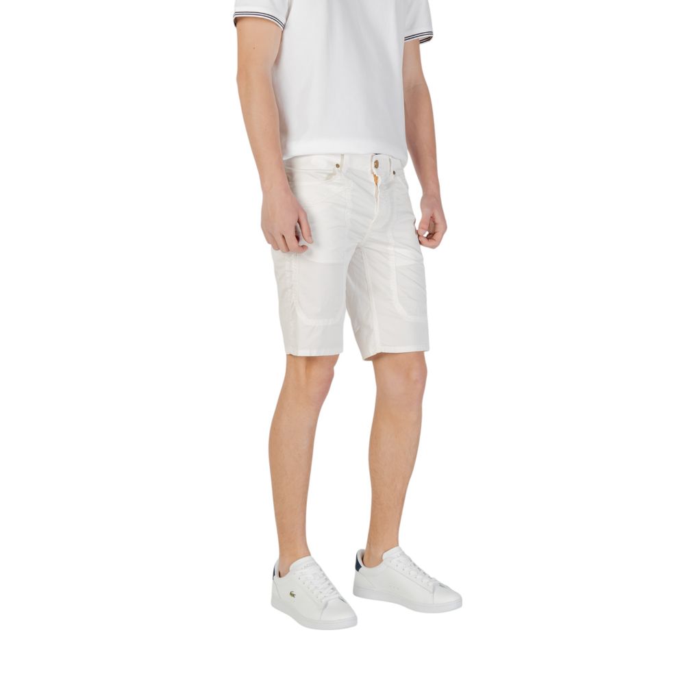 White Cotton Bermuda