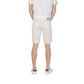 White Cotton Bermuda