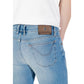 Light Blue Cotton Bermuda