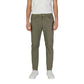 Green Cotton Skinny Pant