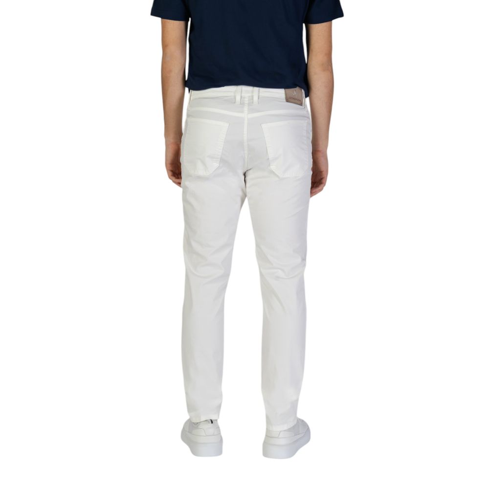 White Cotton Skinny Pant