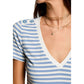 White Viscose T-Shirt