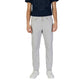 Gray Cotton Skinny Pant