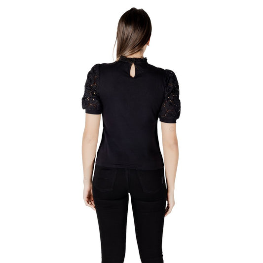 Black Cotton T-Shirt