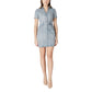 Blue Cotton Midi