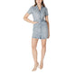 Blue Cotton Midi