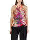Pink Recycled Polyester Blouse