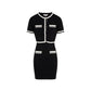 Black Viscose Short