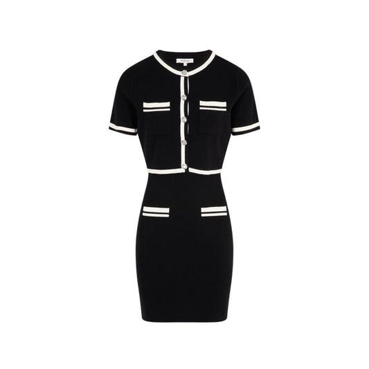 Black Viscose Short