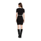 Black Viscose Short