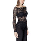 Black Polyamide Long Sleeve