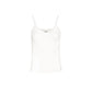 Cream Viscose Tank Top