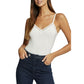 Cream Viscose Tank Top