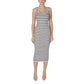 Beige Viscose Long