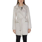 Cream Polyester Coat