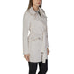Cream Polyester Coat