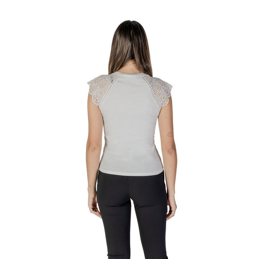 White Recycled Polyester Tank Top