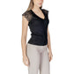 Black Recycled Polyester Tank Top