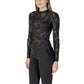 Black Polyester Long Sleeve