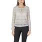 Cream Polyamide Long Sleeve