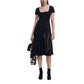 Black Cotton Midi