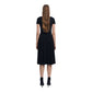 Black Cotton Midi