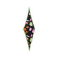 Black Polyester Scarf