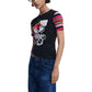 Black Cotton T-Shirt