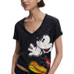 Black Cotton T-Shirt