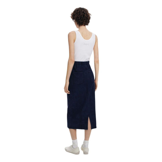 Blue Cotton Long