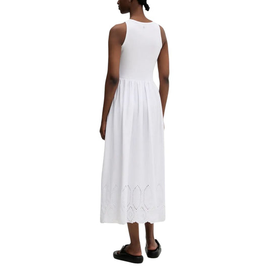 White Cotton Short