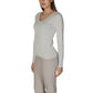 Cream Viscose Long Sleeve