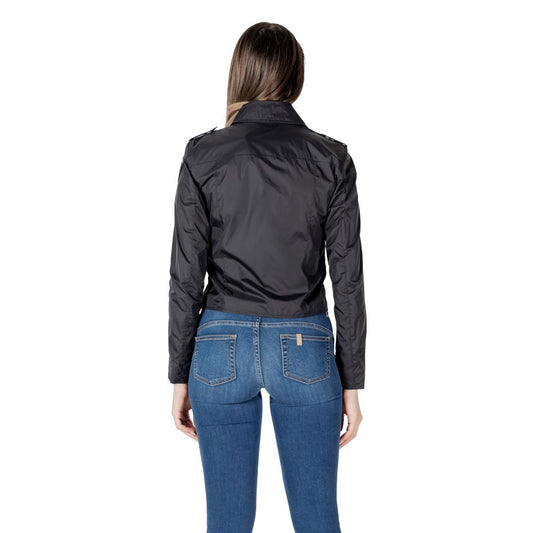 Black Polyamide Jackets & Coat