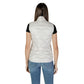 White Polyamide Sleveless Jacket