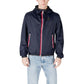 Blue Polyamide Jackets & Coat
