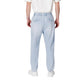 Blue Cotton Slim Fit Jean