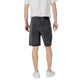 Black Cotton Bermuda
