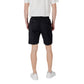 Black Cotton Bermuda