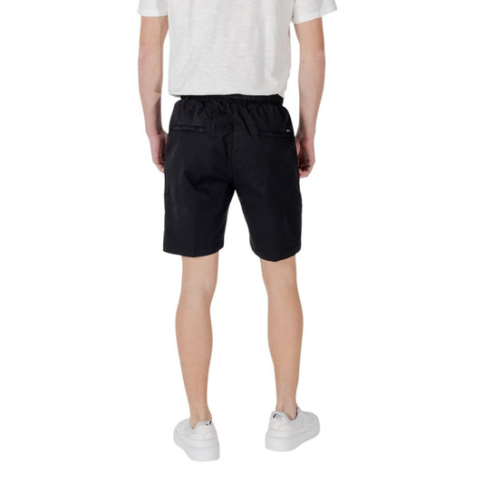 Black Cotton Bermuda