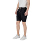 Black Cotton Bermuda